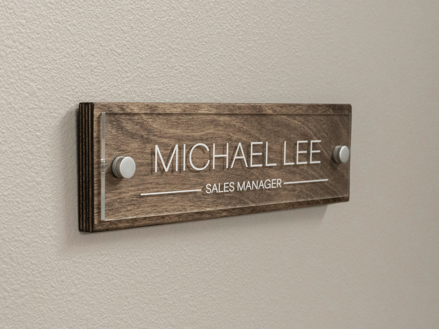 Office Nameplate
