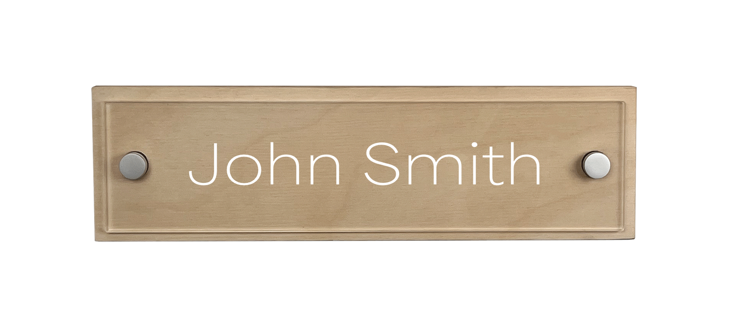 Office Nameplate
